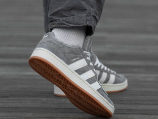 Adidas Campus Grey Unisex cu blana/с мехом foto 10