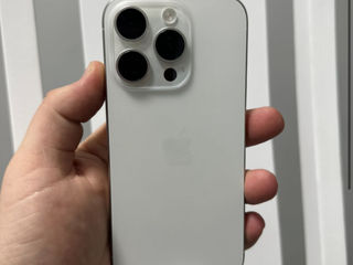 Vind iPhone 15 Pro 128Gb White Titanium / Nou / Neactivat / Garantie 1 An