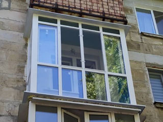Балкон под ключ, все виды работ по балконам , ремонт, кладка остекление. Французские балконы пвх