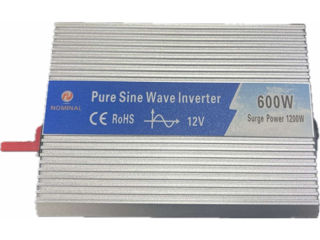 Invertor Leyu Pure Sine ems 600 W 12 V 220 V -credit-livrare-transfer