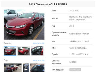 Chevrolet Volt фото 8