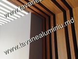 Алюминиевые подвесные потолки скандинавский дизайн кубообразный металический потолок tavane aluminiu foto 3