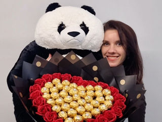 Букеты, шарики, игрушки и незабываемые эмоции! Доставляем подарки по Кишиневу и в любую точку страны фото 10