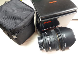 Lens Sigma AF 50mm f/1.4 DG HSM F/Nik - 400 Eur foto 1