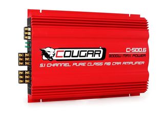 Шестиканальный усилитель Cougar C500.6 (3000W 6 каналов) foto 5