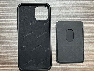 Husa originala Mercedes AMG + magnetic wallet iPhone 12 /12 Pro foto 4