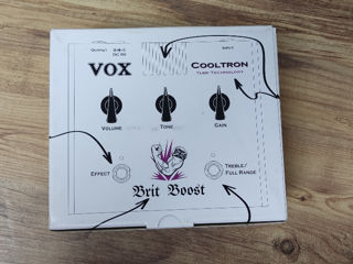 Pedala Vox Cooltron Brit Boost Nou foto 1