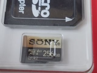 Карта памяти SONY, Micro SD XC. 256Gb. V60, C10, A2, U3. Новая foto 4