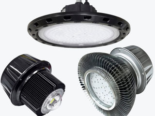 Светодиодный светильник промышленный, LED купола для складского освещения, освещение для складов foto 3