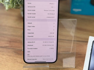 Iphone 15 Pro Max 256gb 100% baterie , stare ca nou foto 5