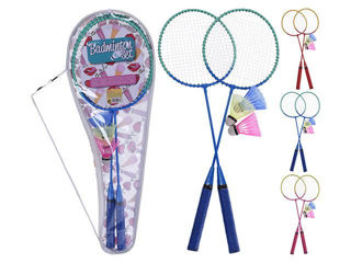 Set De Palete Pentru Badminton 66 Cm Si 3 Fluturasi foto 1