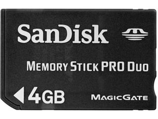 Карта памяти SanDisk Memory Stick Pro Duo 4GB