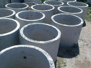 бетонные кольца от производителя . бетонные крышки - днище .
