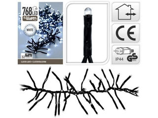 Luminite De Craciun "Dense" 768Led 64Stralucitoare Culoare Alba 4.5M, In/Out