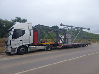 Trailer pentru utilaje speciale. Transport Agabaritic.Lowbed Trailer foto 14