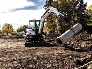 Bobcat Excavator Basculante Constructii foto 8