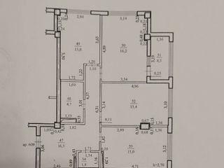 Apartament cu 3 camere, 87 m², Centru, Strășeni foto 8