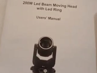 Moving head Led beam 200 W foto 7