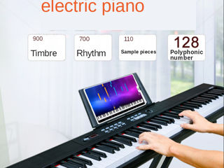 Синтезатор Professional 88K, 88 клавиш, 128 полифония, активная и взвешенная клавиатура, MIDI, Новый foto 5