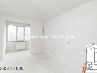 Apartament cu 1 cameră, 50 m², Buiucani, Chișinău