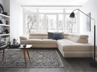 Sofa stilată și practică cu maxim confort foto 2