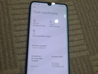 Xiaomi mi note 10 lite  1200 lei cititi in anunt.