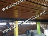 Poduri tavane plafoane suspendate din aluminiu metalice liniare foto 8