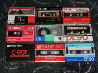 Куплю аудио кассеты новые, запечатанные 80х.