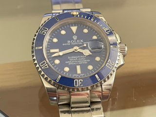 Rolex blue mecanic fabricat in belgia luxos foto 4