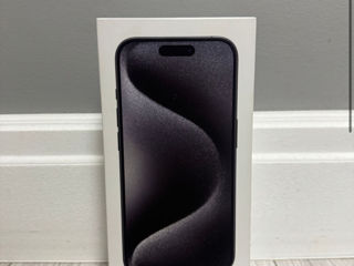 Vind iPhone 15 Pro 256Gb Black Titanium / Sigilat / Nou / Garantie 1 An