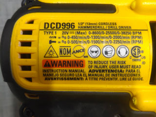 Dewalt DCD791, DCF887, DCD996 foto 5