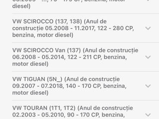 Placute de frina audi/skoda/vw/seat foto 11