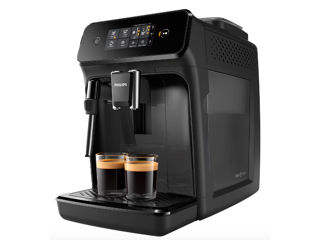 Espressor automat Philips LatteGo Seria 1200 EP1221/20, 1.8l, 1500W, 15 bar, negru foto 3