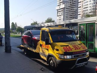 Эвакуатор. Evacuator эвакуатор автомобилей, эвакуатор 7т, evacuator Chisinau, evacuator Moldova foto 1