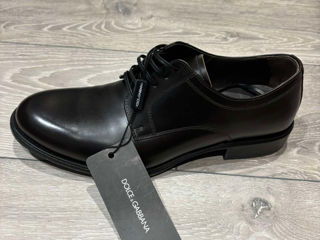 Pantofi Dolce & Gabbana / cafenii / 40 / piele / noi foto 0