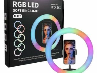 Кольцевая RGB LED лампа 26см всего 450 лей. Доставка по Молдове. foto 2
