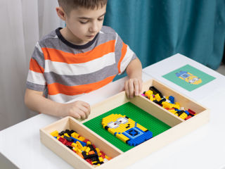 Masa pentru Lego. Лего стол. Blocuri pentru constructie foto 7
