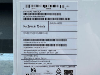Apple MacBook Air M1 Space Gray 8/256Gb Sigilat! foto 6