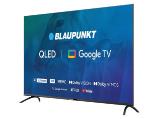 Televizor nou diagonala mare 65 Blaupunkt 65QBG7000 Google TV! Doar 550 MDL/luna,  avans 0 foto 2