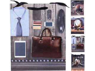 Punga Pentru Cadouri "For Gentleman"32X26X10Сm foto 1