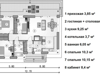 Новый дом площадью 100 кв.м. за 45 000 евро foto 6