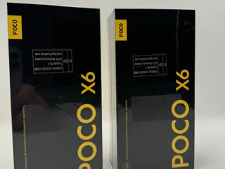 Poco X6 5G 12/256 gb Black! Noi !!! foto 1