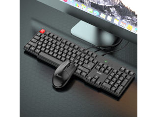 Tastatură și mouse HOCO GM16 Business (versiunea rusă) foto 5