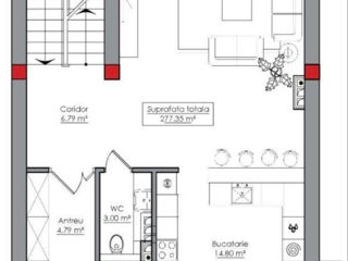 Casă spre vânzare cu 5 camere, 290 m2 în Suburbie, Stauceni foto 6