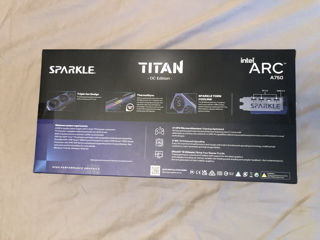 Intel Arc A750 Sparkle Titan -oc- Edition 8gb foto 3