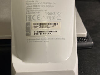 Router MikroTik RB951G-2HnD - 500lei Wi-Fi Range Extender Tp-link RE200 - 200lei  фото 3