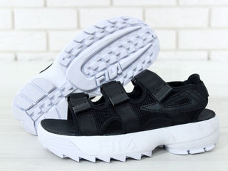 FILA Sandal Black & White Unisex foto 7