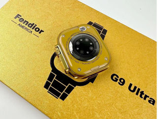 Фитнес-Smart-G9 Ultra=Золотая серия=Премиальная модель с беспроводной зарядкой и 2 ремешка в Подарок foto 4