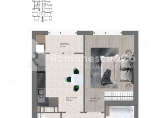 Apartament cu 1 cameră, 37 m², Botanica, Chișinău foto 2