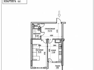 Apartament cu 1 cameră, 51 m², Ciocana, Chișinău foto 2